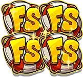 Slippery When Wet free spins symbol