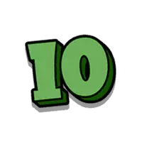 Ten card low paying symbol